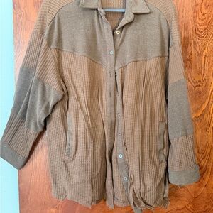 Listicle Chocolate Knit Jacket